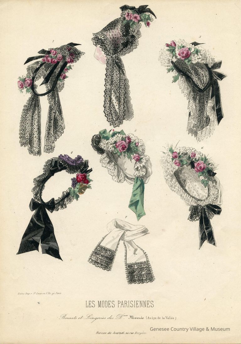 6 Black Caps and a Neck Kerchief