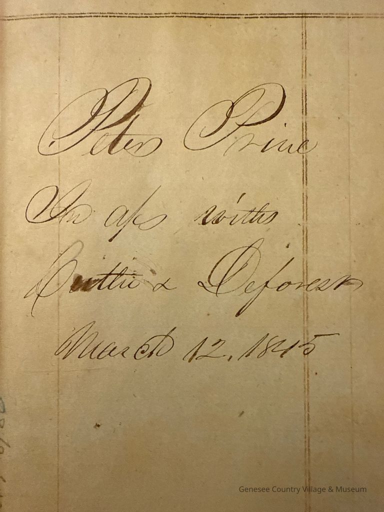 Account Book of Peter Prine, Cabinet Maker - Image 7