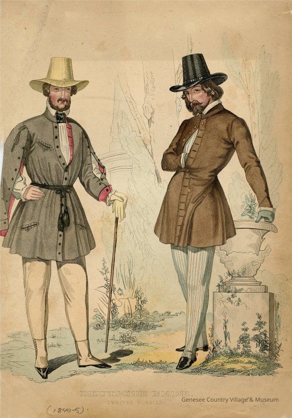 2 Men in Hunting Gear, German Style - Image 2
