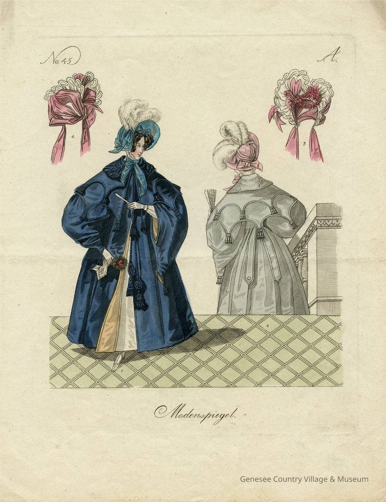 2 Views of a Coat, on a Stairway