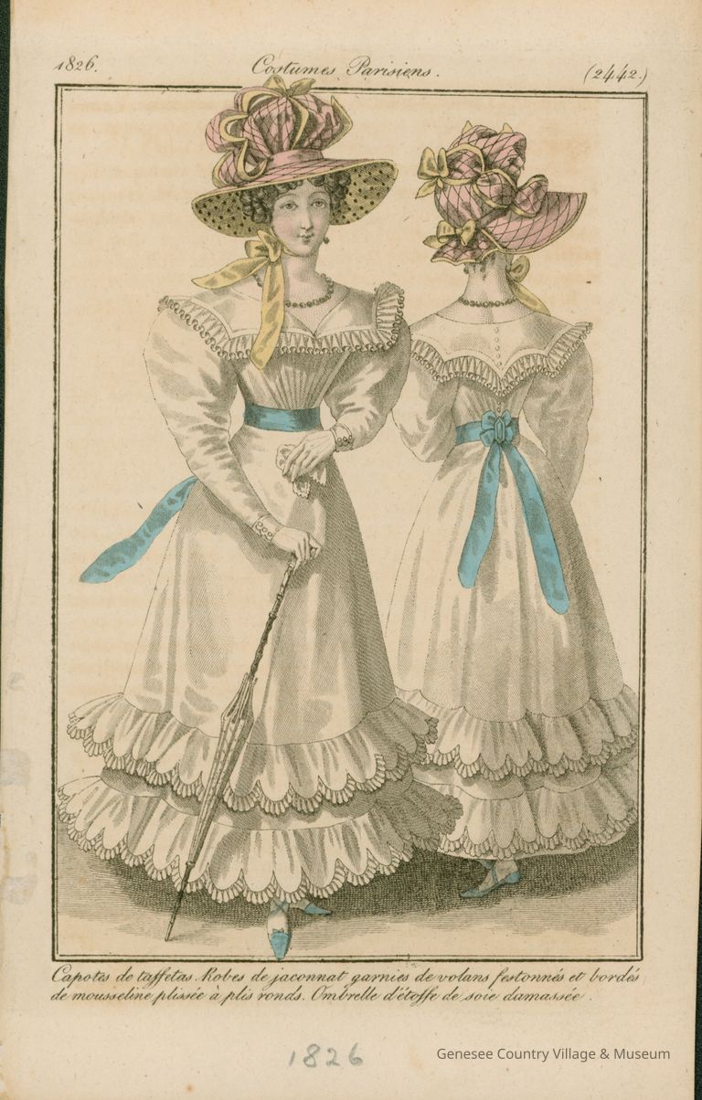Costumes Parisiens 1826