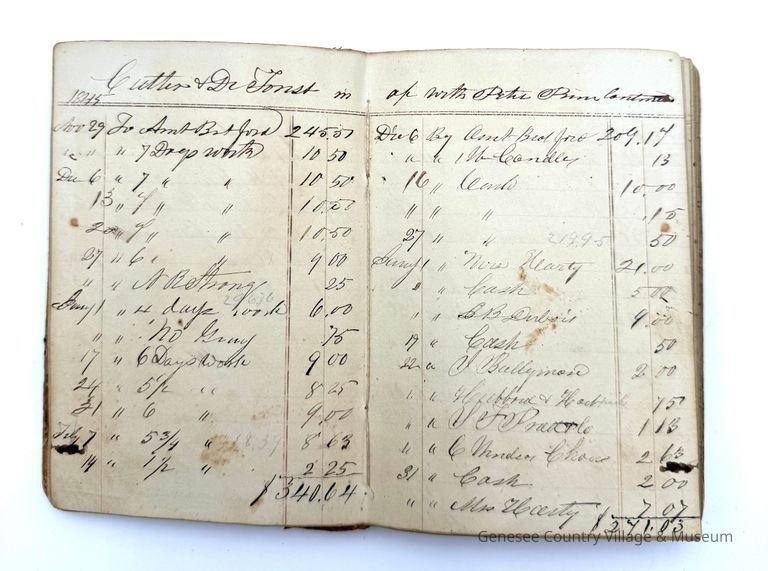 Account Book of Peter Prine, Cabinet Maker - Image 4