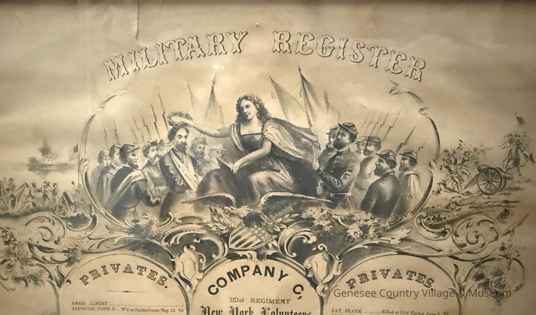 Military Register, Company C, NY 151st - Image 2