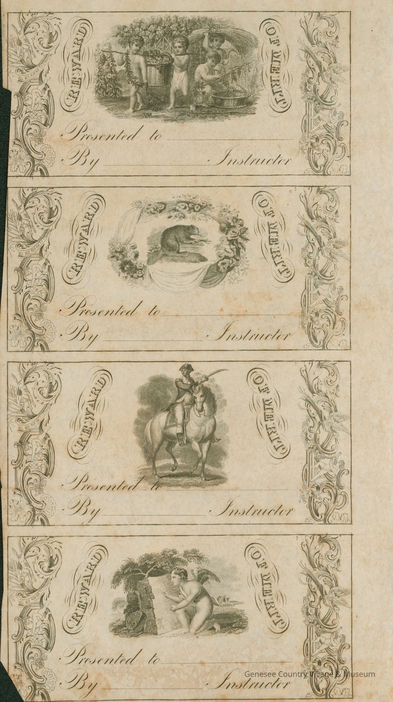 Reward of Merit Certificates