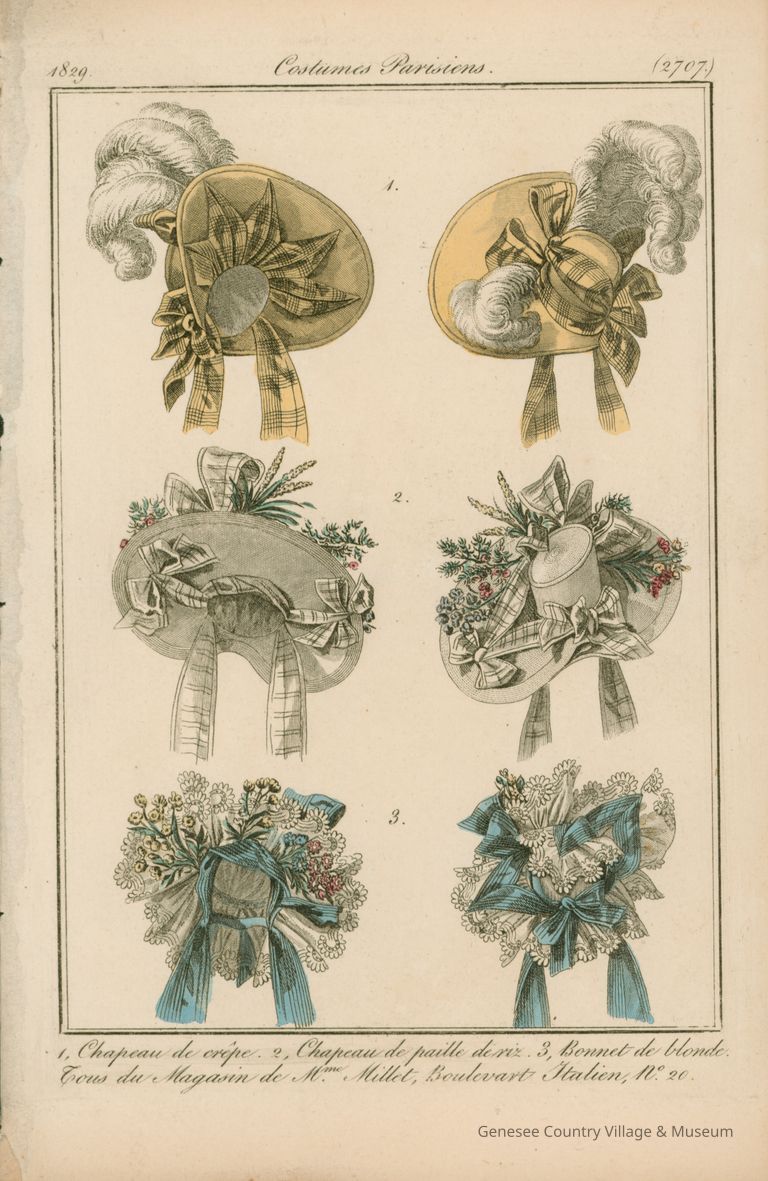 Costumes Parisiens 1829