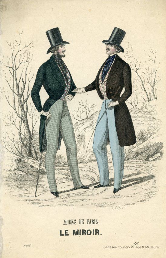 2 Men, One in Discreet Plaid Pants - Image 2