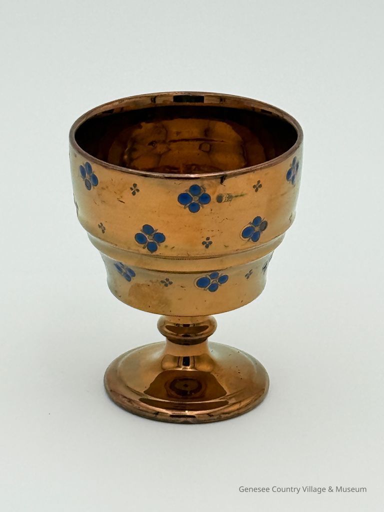 Copper Luster Goblet