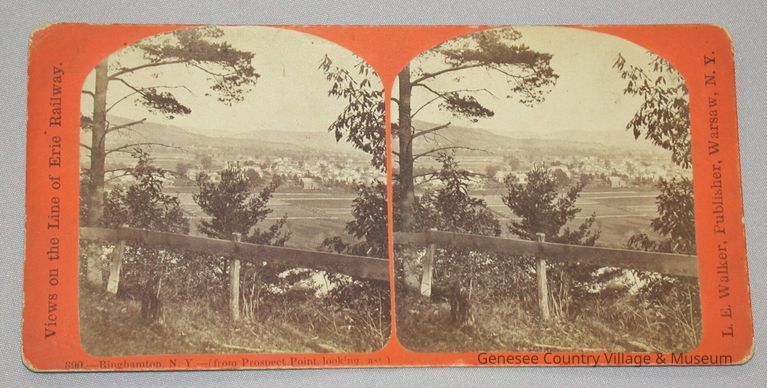 Binghamton, N.Y. - (from Prospect Point looking east)