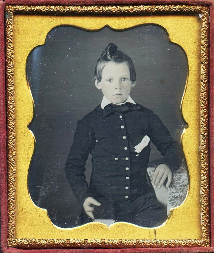 Boy with High Curl - Image 2