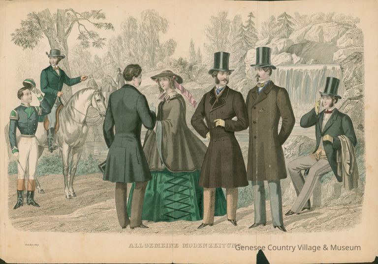 Allgemeine Modenzeitung, October 1857