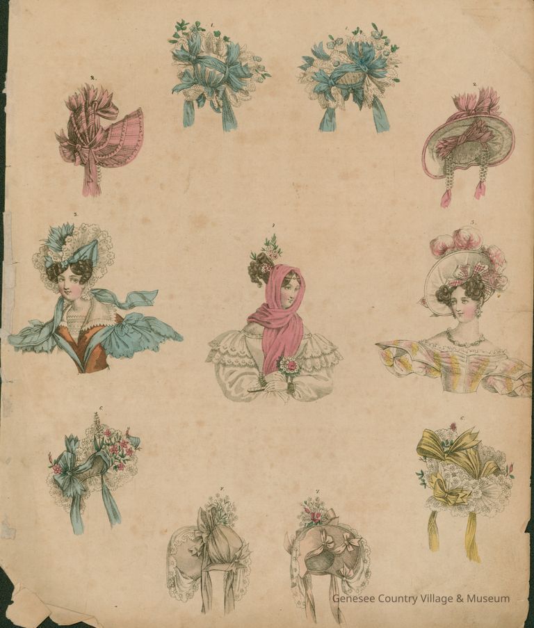 Bonnets and Lingerie Caps