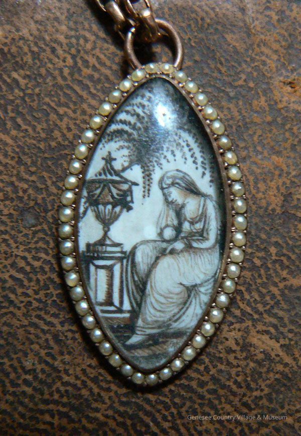 Pendant, Mourning