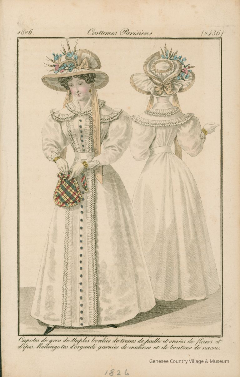 Costumes Parisiens 1826