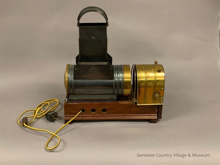 Projector, Lantern Slide