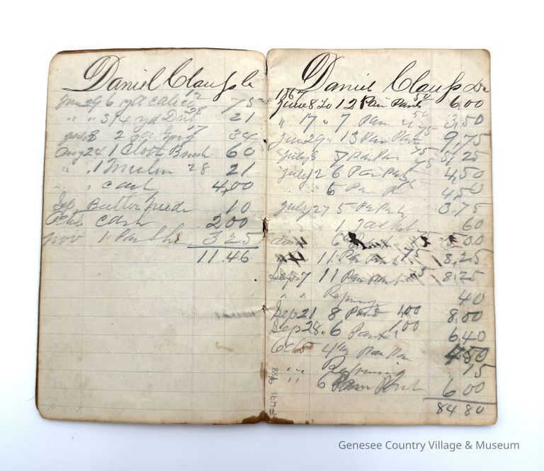 Account Book of Daniel Clauss - Image 3