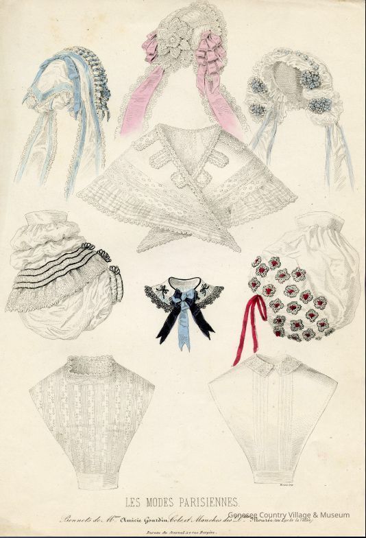 Caps, Undersleeves, Pelerine, Chemisettes
