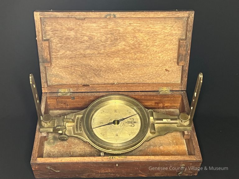 Surveyor's Compass with Case