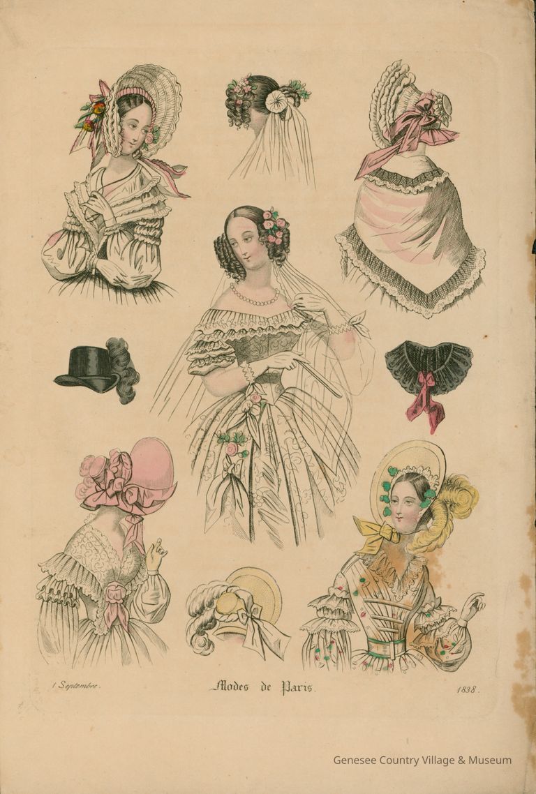 Modes de Paris, September 1838