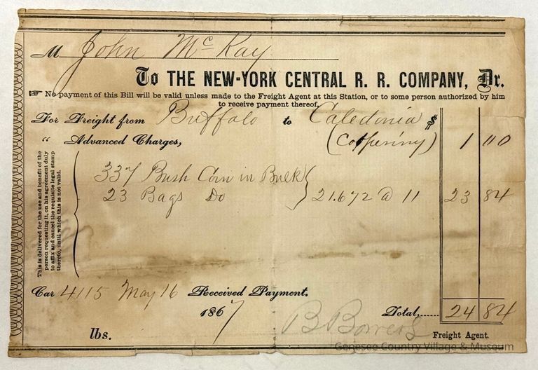 Bill to John McKay
