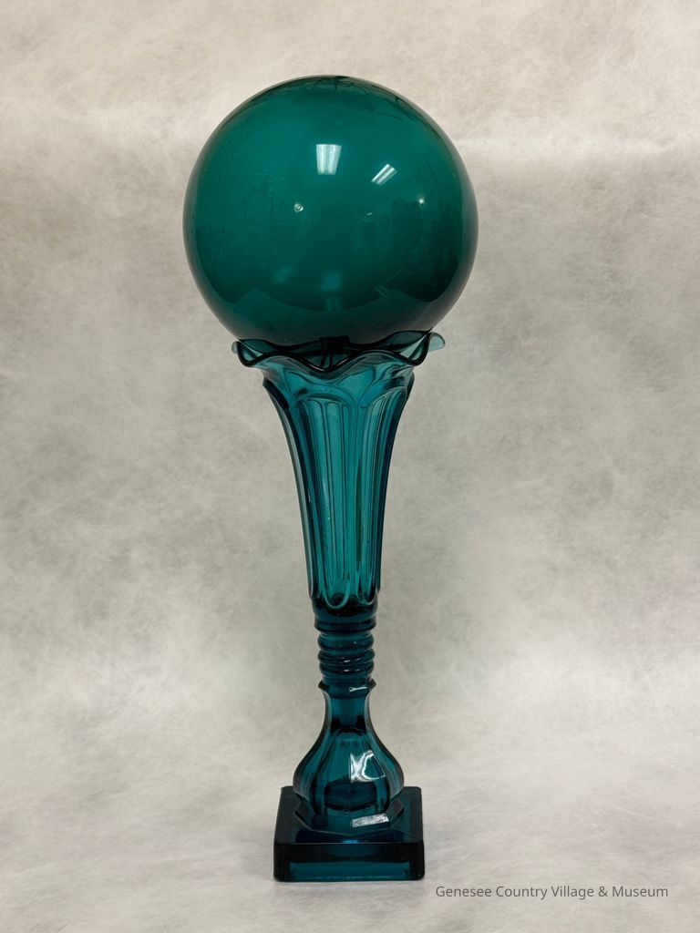 Vase and Witch Ball