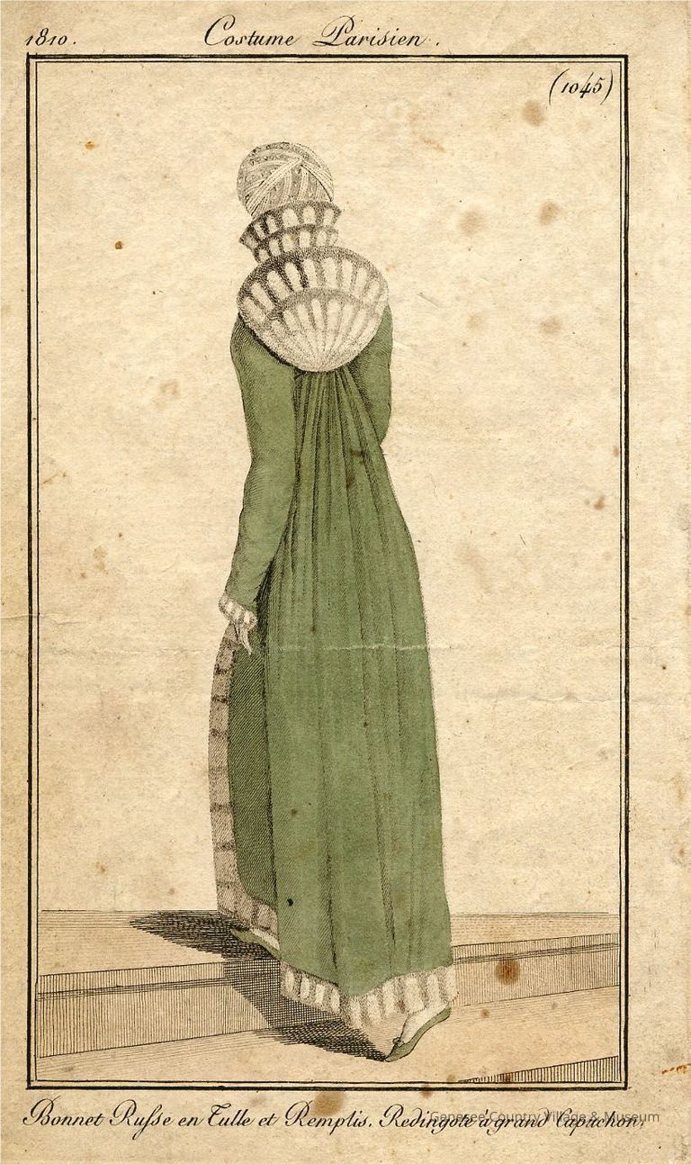 Apple Green Coat and Large Hood