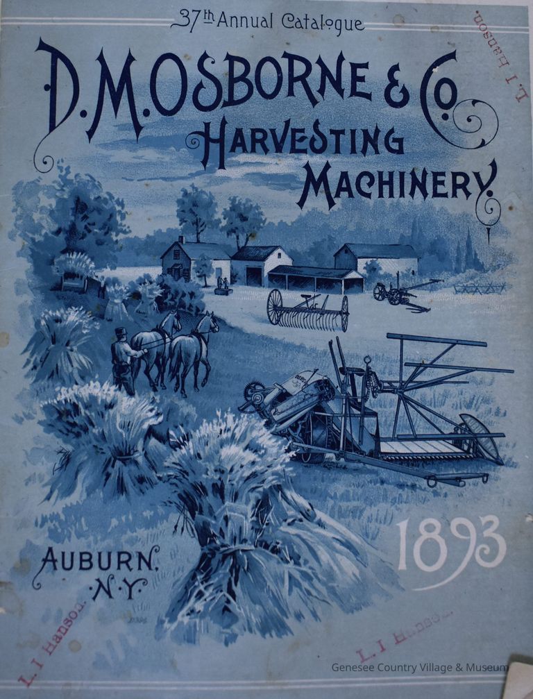 D.M. Osborne & Co. Harvesting Machinery Catalogue