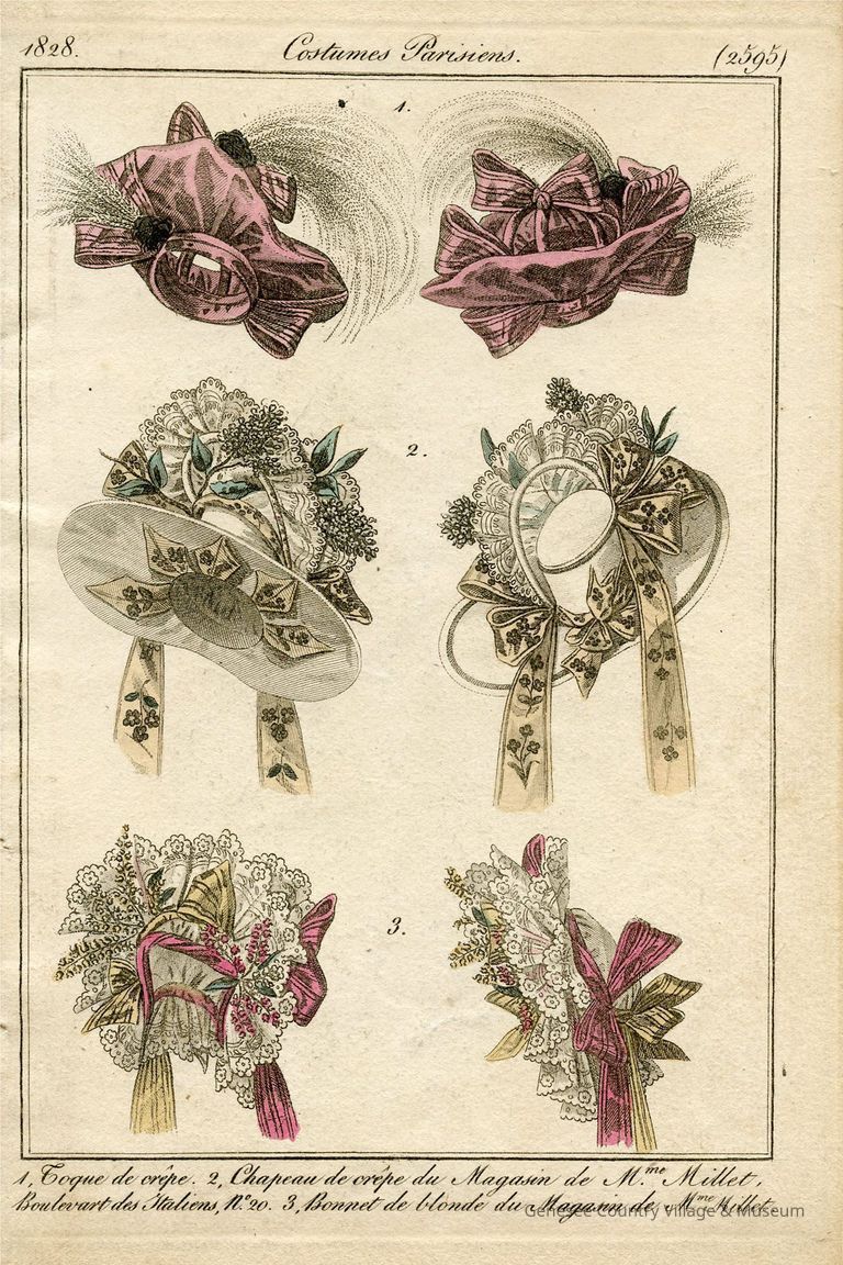 3 Hats in 2 Views, Including Pink Turban