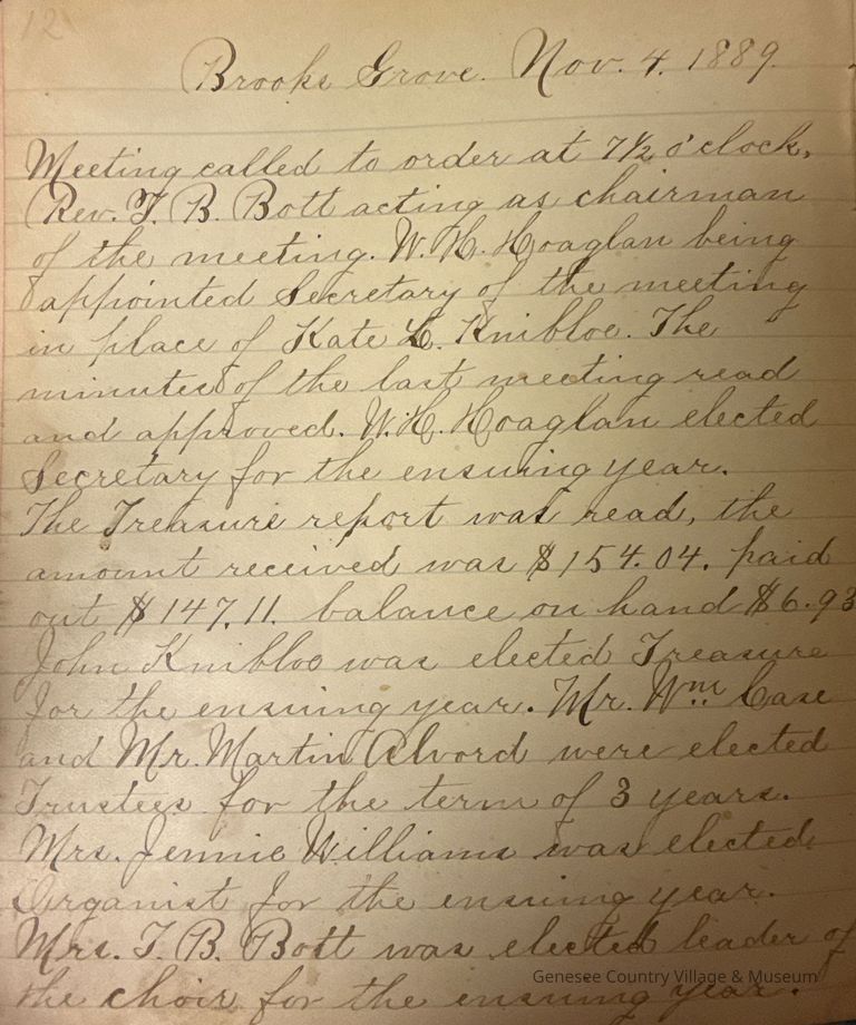 Brooks Grove Church Book - Image 3