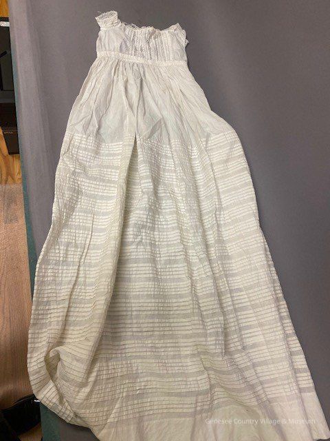 Gown, Long & Petticoat