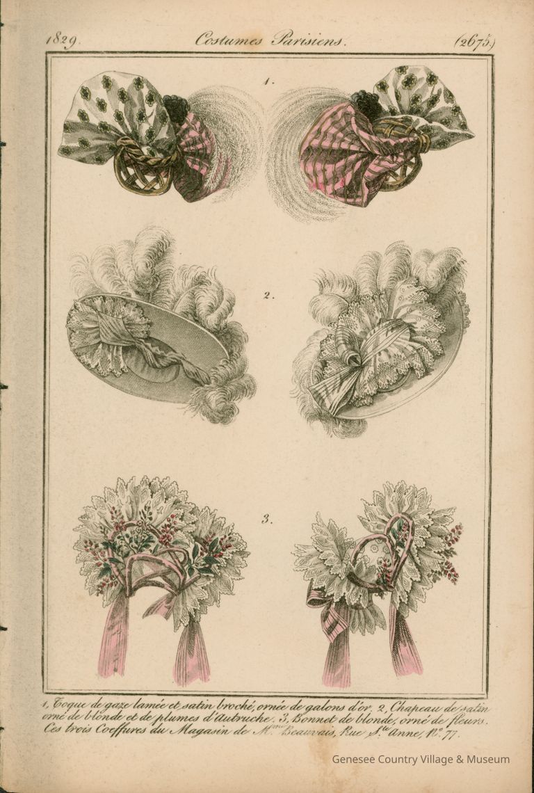 Costumes Parisiens 1829
