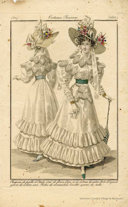 2 Ladies, Front and Back of White Dress - Image 2