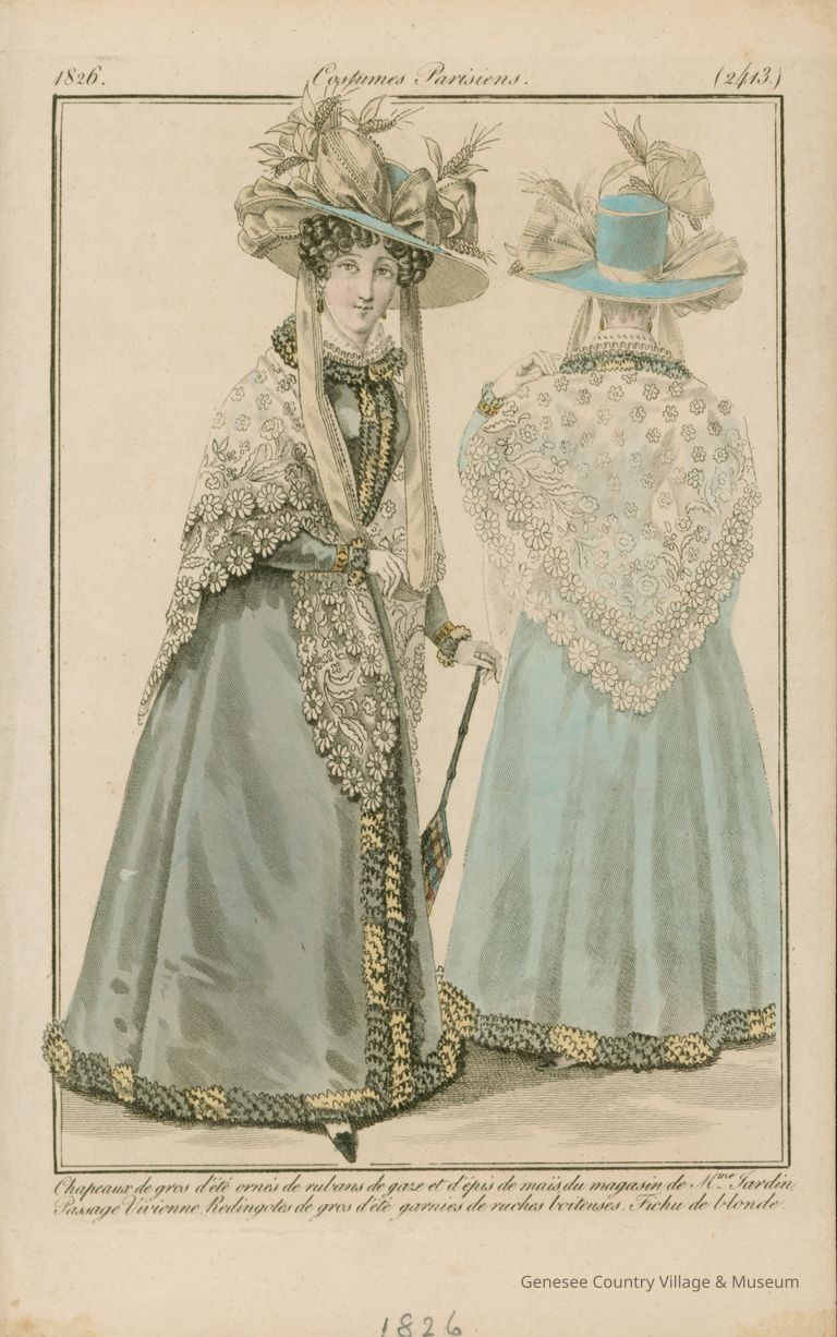 Costumes Parisiens 1826
