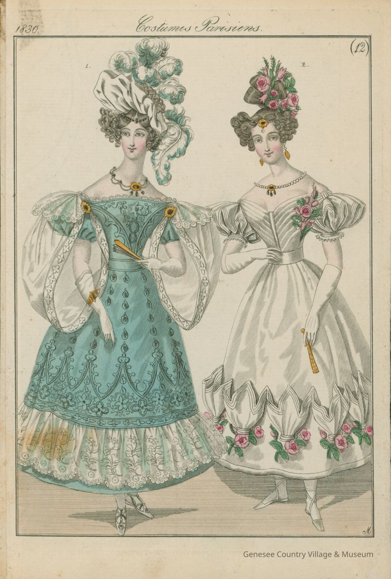 Costumes Parisiens 1830
