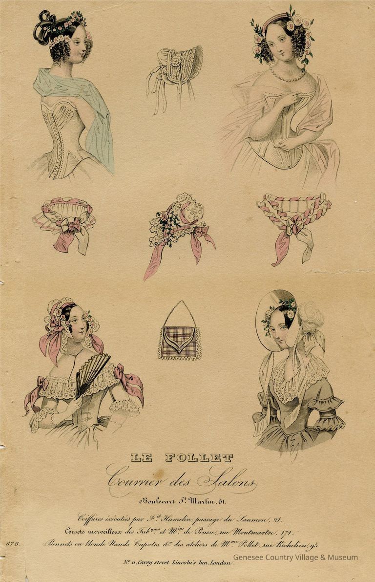 4 Torsos Including a Corset, 5 Accessories