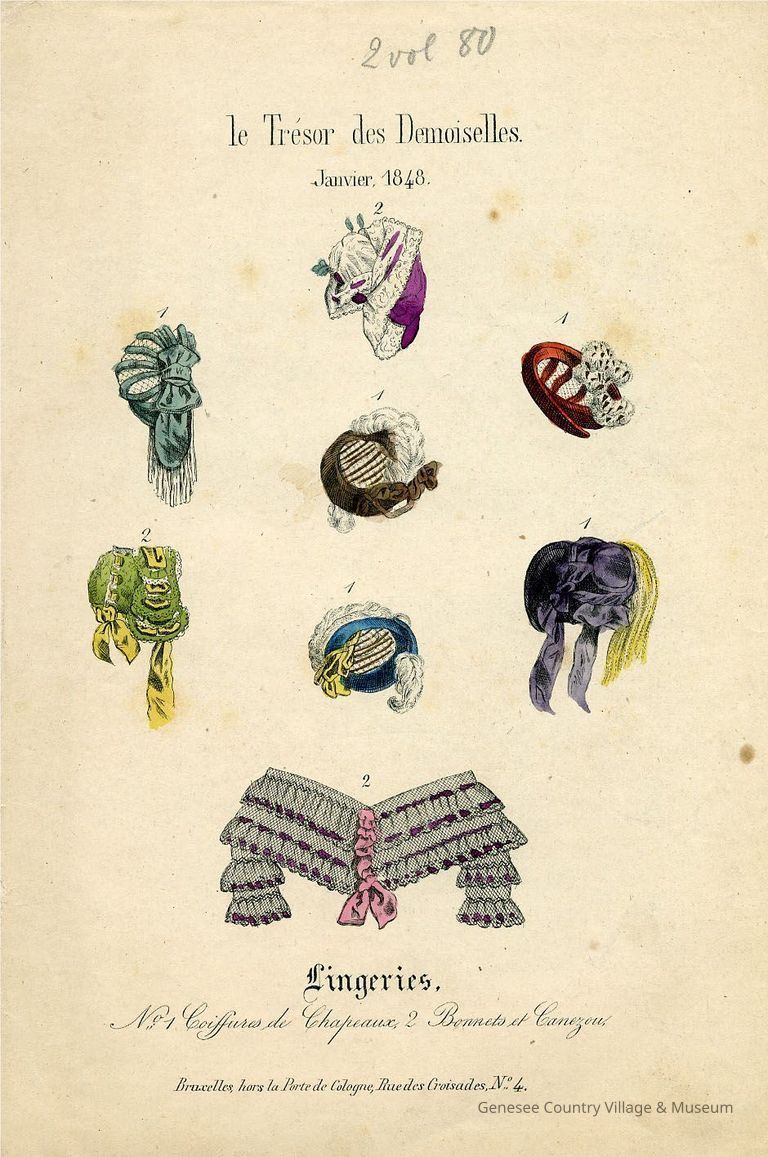 Bertha and 6 Headdresses
