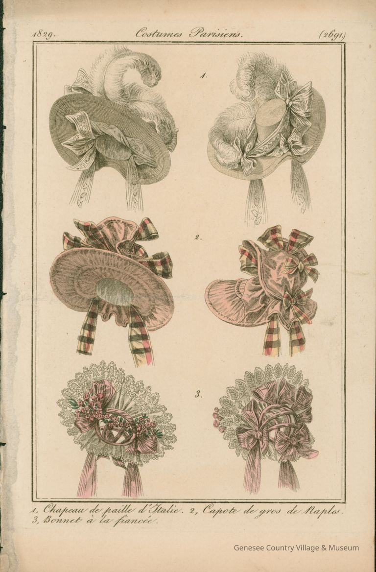 Costumes Parisiens 1829