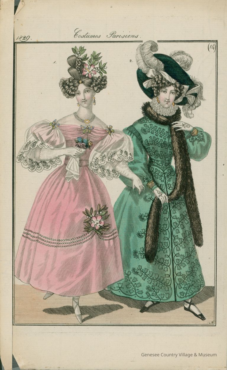 Costumes Parisiens 1829