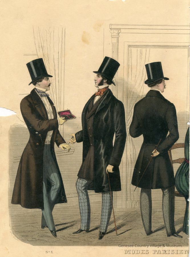 7 Men in Parlor, Chess Game - Image 2