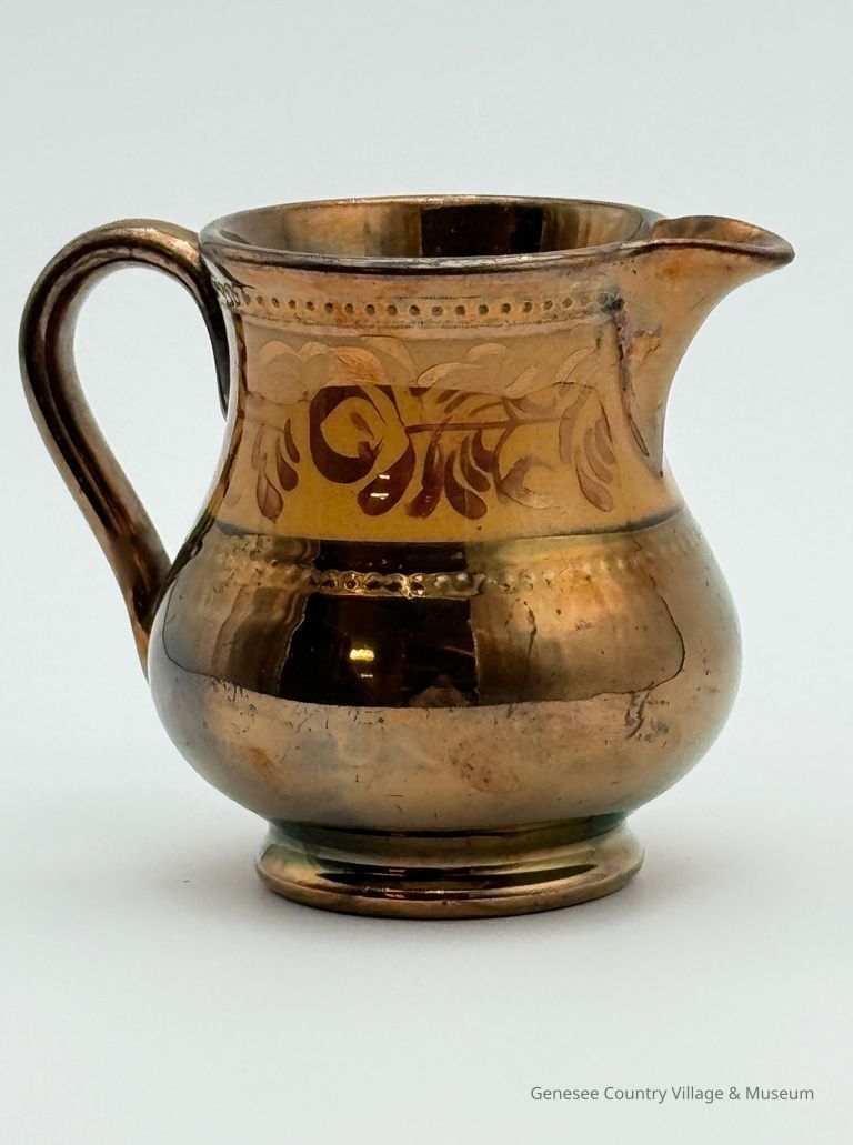 Copper Luster Pitcher