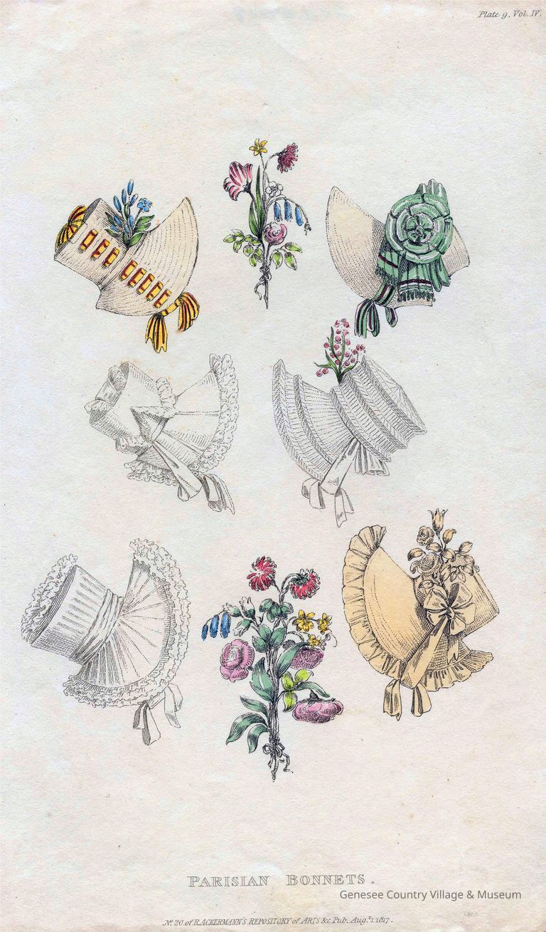6 Parisian Bonnets