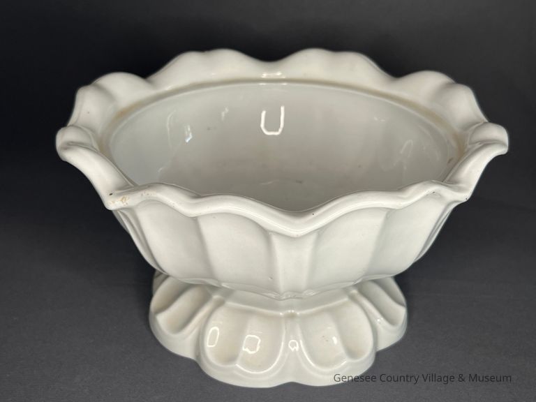 Ironstone Compote