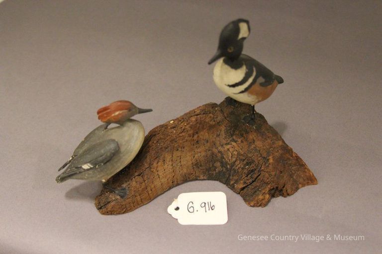 Miniature Wood Duck carving - Image 2