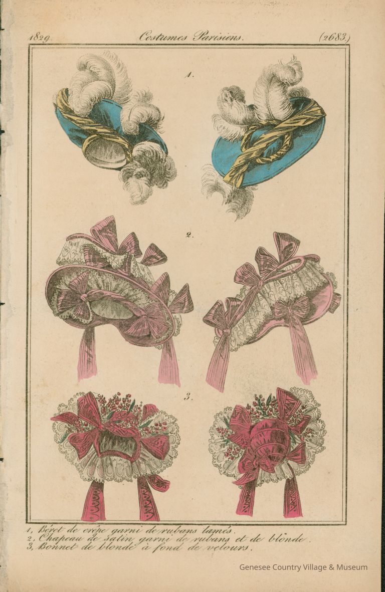 Costumes Parisiens 1829