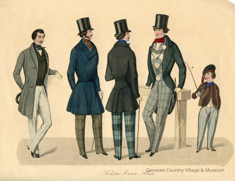 4 Men in Plaid Boy - Image 2