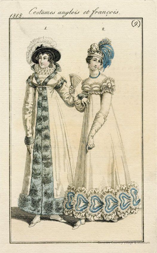 2 Ladies, Walking and Evening Attire - Image 2