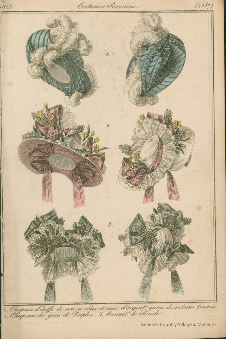 Costumes Parisiens 1828