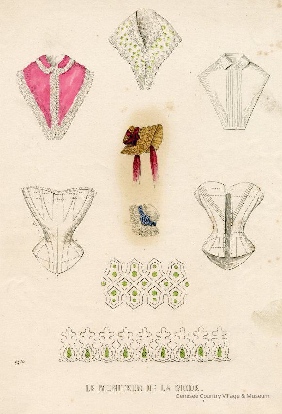 Corset, Pelerines, Embroidery - Image 2