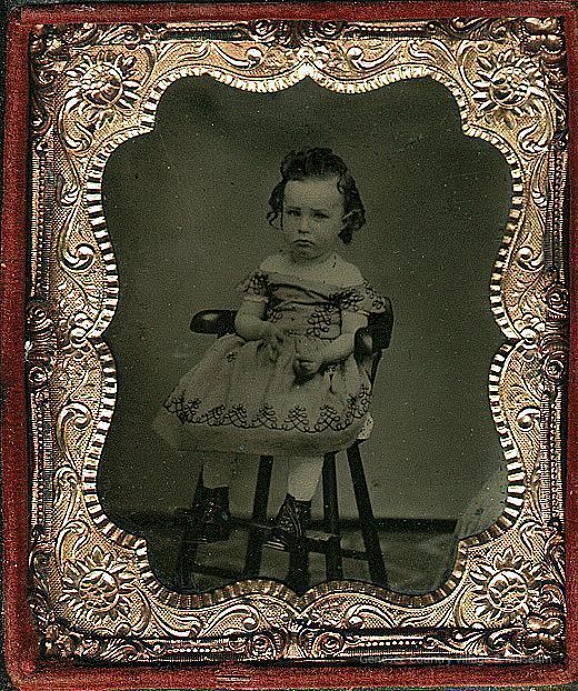 Boy with Briad on Dress