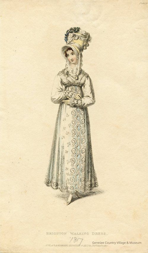 Brighton Walking Dress, Tall Bonnet - Image 2