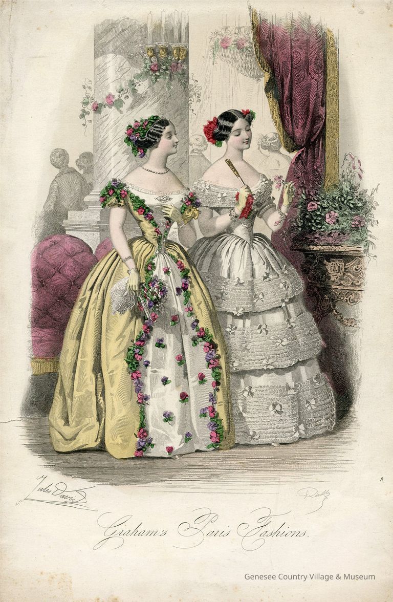 2 Ladies in Elegant Ballroom